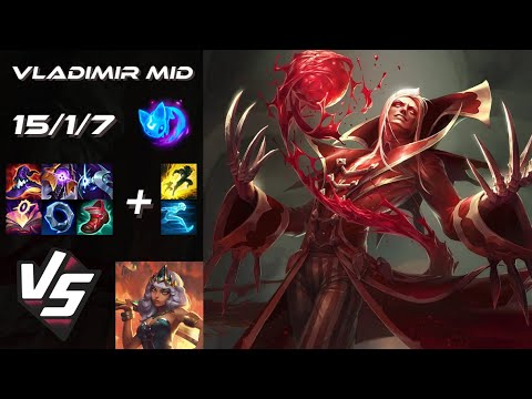 MID Vladimir vs Qiyana - EU Grandmaster Patch 14.6
