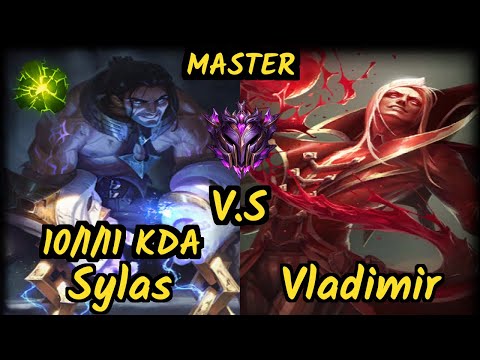 Grevthar (SYLAS) vs VLADIMIR - 10/1/11 KDA MID GAMEPLAY - BR Ranked MASTER