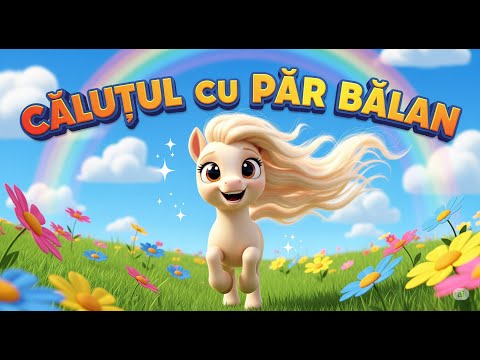 „Căluțul cu Păr Bălan 🐴 | Cântecel Vesel pentru Copii | Desene Animate ”