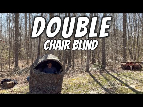 Ameristep Deluxe￼ DOUBLE Chair Blind // Tent Chair [Review]