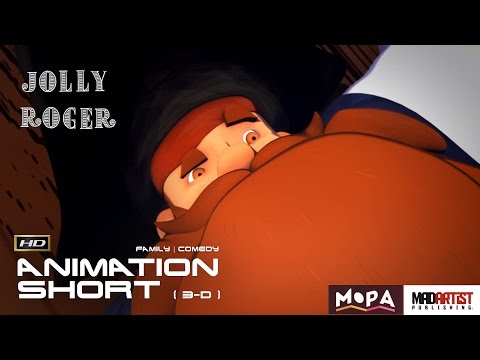 CGI 3D Animated Short Film "JOLLY ROGER" Hilarious Animation by Lisa Bouet