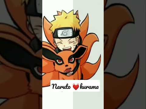 Funny and cute pics of naruto and Kurama #naruto #kyuubi #ninetails #uzumaki#boruto #animeedit#insoo
