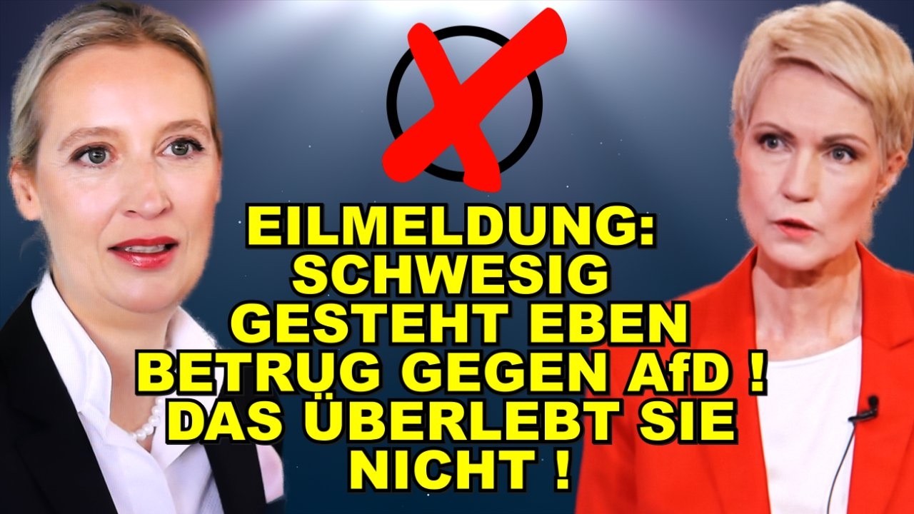 EIL: SCHWESIG gesteht BETRUG EBEN!