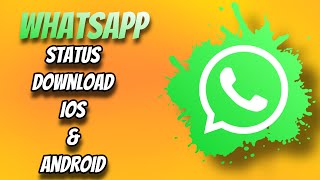 How To Download Whatsapp status  ios and android | nothan tech | malayalam മലയാളം