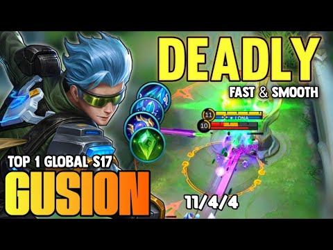 Deadly Dagger! Gusion Best Build 2021 | Top 1 Global Gusion Gameplay | Mobile Legends✓