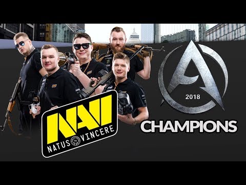 NaVi winning moment (CS:GO Asia Championships 2018)