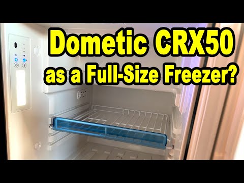 Test: Dometic CRX50 as a Full-Size Freezer? (12v Compressor Fridge Test)