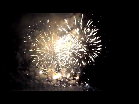 Traca Final. Fuegos artificiales Villaviciosa de Odon 2017. RICASA - 4K HD