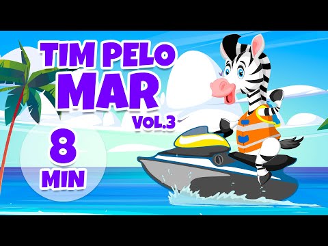 Tim Pelo Mar Vol. 3 - Giramille 8 min | Desenho Animado Musical