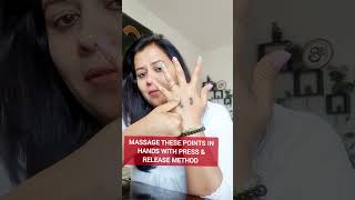 5 minute Acupressure Point Massage for Kidneys health issues & Maintaining Kidney health