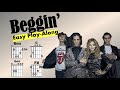 Beggin' (Måneskin) EASY Guitar/Lyric Play-Along