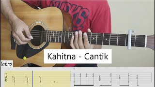 Download lagu Kahitna Cantik Fingerstyle Guitar Cover Tab Tutori... mp3