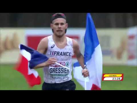 GREATNESS from Gressier   Men's U23 race   European Cross Country Championships Tilburg 2018 720p