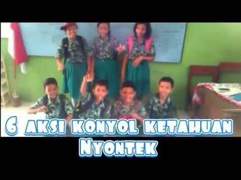 ( 6 ) aksi konyol saat ketahuan menyontek