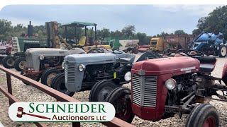 September Online Equipment Auction Preview with Schneider Auctioneers- Over 900 Lots Sell Absolute