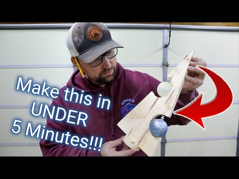 Building A Wood Christmas Tree || Simple DIY Woodworking || With A Simple Sled To Build Faster