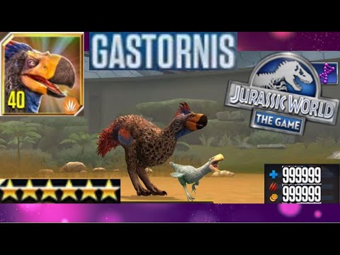 How to make GASTORNIS to level 40 | Jurassic World The Game