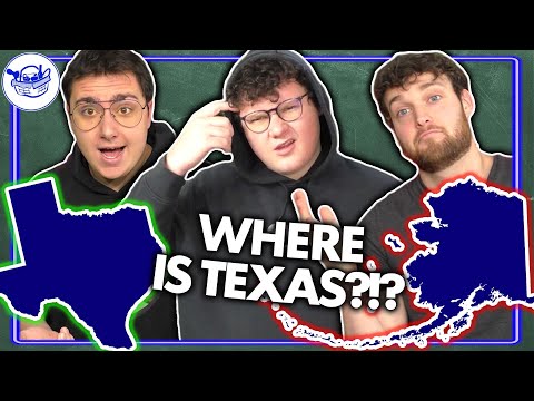 AMERICANS TRY TO GUESS THE STATES! (No Borders)