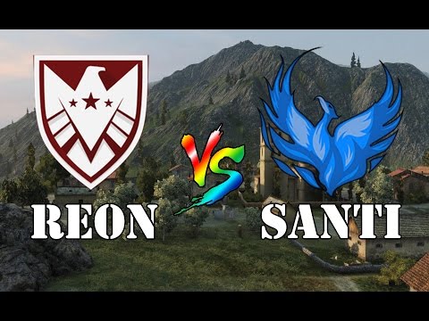 World of Tanks / Clan War (X) .. [REON] vs [SANTI]