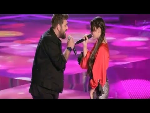 FLORI y Antonio Orozco cantan "What you're made of" - Final (La Voz Kids España)