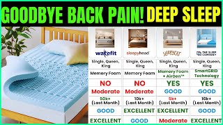 Best Orthopedic Mattress for Back Pain 2025 🛏️ Sleep Company vs Wakefit vs Sleepyhead