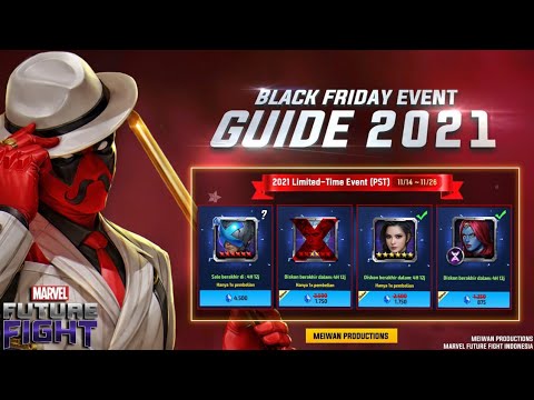 Character Premium Crystal And DR Sale Guide Worth it Buy !!! - Marvel Future Fight