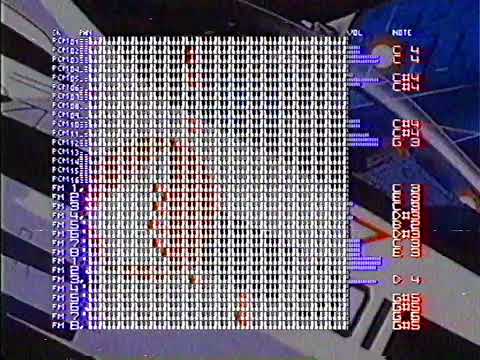 Space Walk (Stage 2A)「宇宙散歩」[YM2151x2, SEGAPCM]