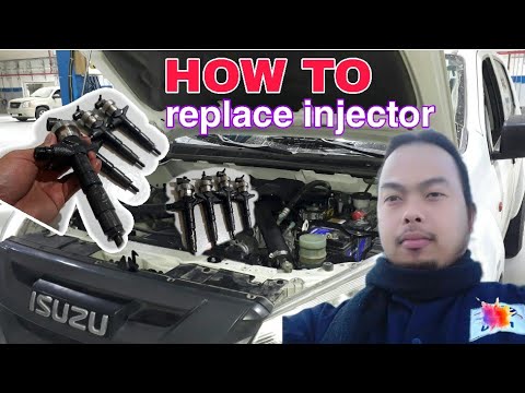 HOW TO REPLACE | INJECTOR ASSEMBLY |2016ISUZU D-MAX PICKUP |Jamescaangay Official