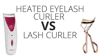 DOES THE TOUCHBeauty HEATED EYELASH CURLER REALLY WORK? HEATED LASH CURLER VS TWEEZERMAN CURLER