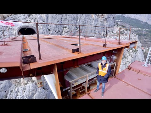 Most iznad Omiša od spajanja dijeli još nekoliko centimetara