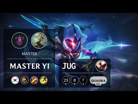 Master Yi Jungle vs Lee Sin - KR Master Patch 9.14