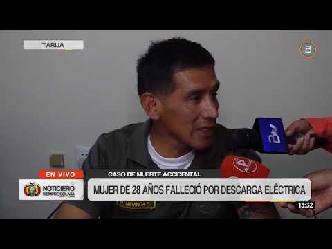 Mujer de 28 años muere por descarga eléctrica en San Lorenzo, Tarija