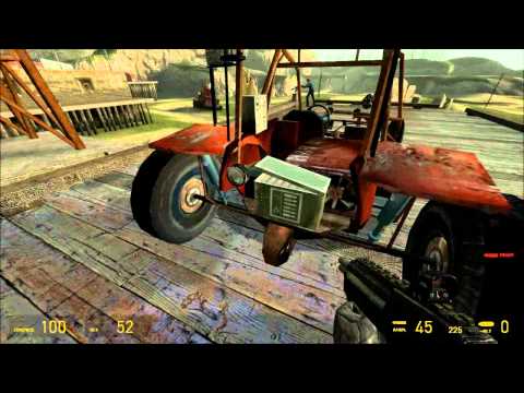 Let's play Half-Life 2 [part 11] Bugs and a car.