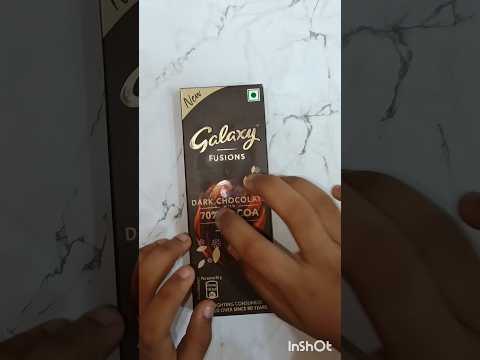 Galaxy dark chocolate #galaxy #dark #chocolate #fusion #darkchocolate #tasty  #70 #asmr #satisfying