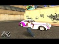 Граффити в районе Idlewood para GTA San Andreas vídeo 1