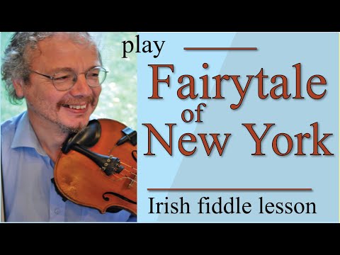Fairytale of New York (fiddle lesson)