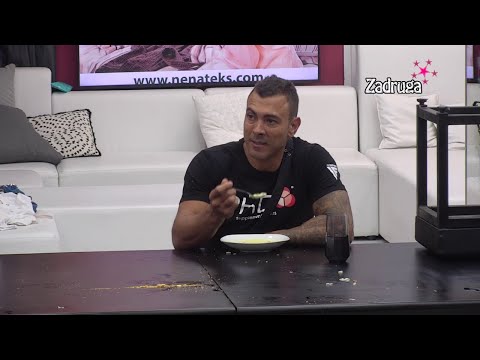 Zadruga 6 - Ćertić poručio Boži da hranu uzima od drugara iz paba, umešao se Neca - 25.09.2022.