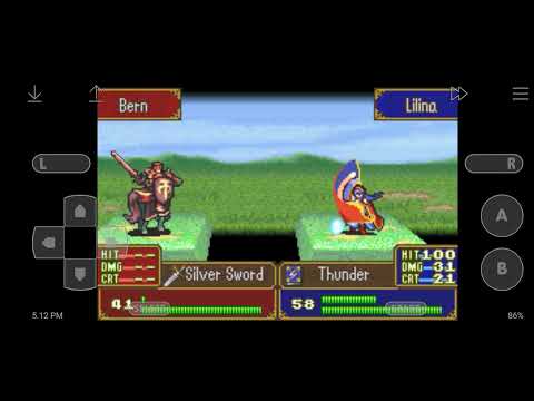 [Fire emblem 6: Project Ember] #fireemblem #fe6  Lilian crit attack move ⚡👸🏻