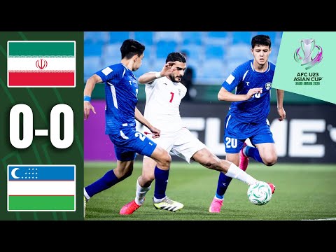 All to play for in Group C! | IR Iran - Uzbekistan | Highlights | AFC U23 Asian Cup™