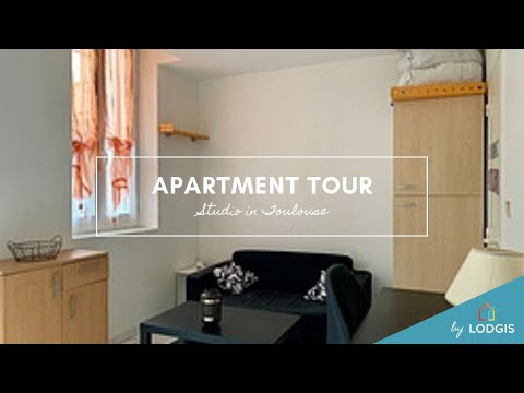 Apartment Tour // Furnished  17.9m2 in Toulouse – Ref : 1T122442
