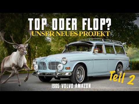 Volvo Amazon Kombi Probefahrt | Projekt Update vor dem 450 PS Turbo Umbau