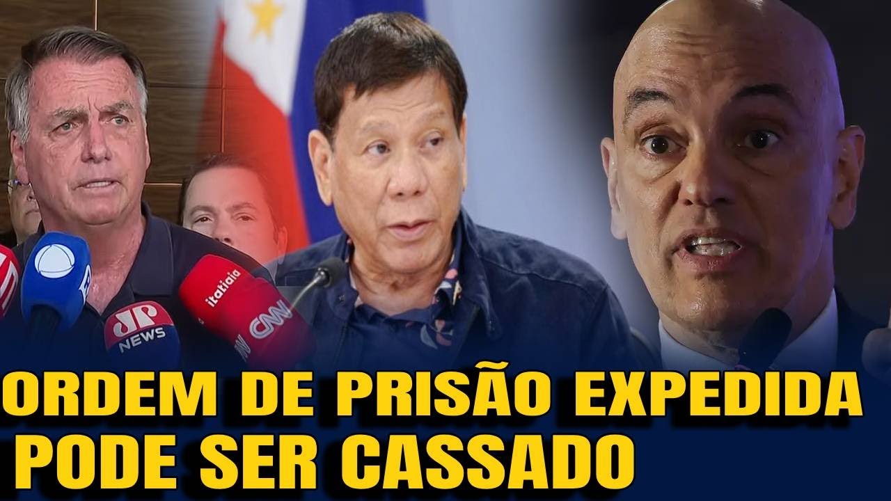 #4 EX PRESIDENTE É ALVO DE ORDEM DE PRISÃO PELO TPI   APÓS REVIRAVOLTA ELE PODE SER CASSADO   RODRIG