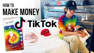 How To Make Money On TikTok by Starting A Clothing Line