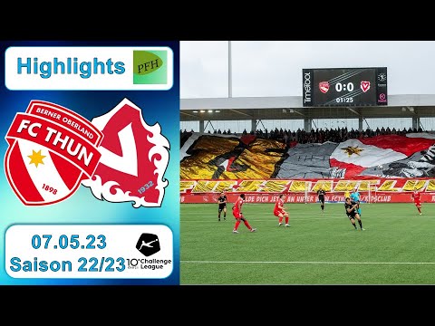 Highlights: FC Thun vs FC Vaduz (07.05.2023)