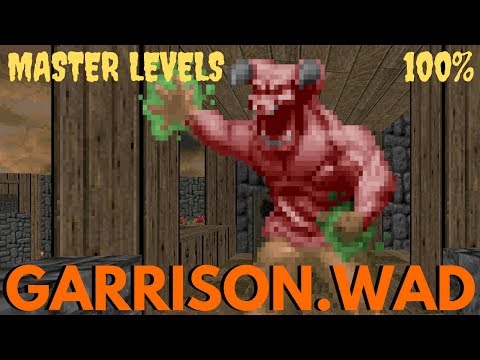Master Levels (100%) Walkthrough (Garrison.wad)