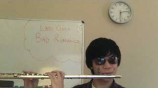 Lady Gaga Bad Romance Flute Cover