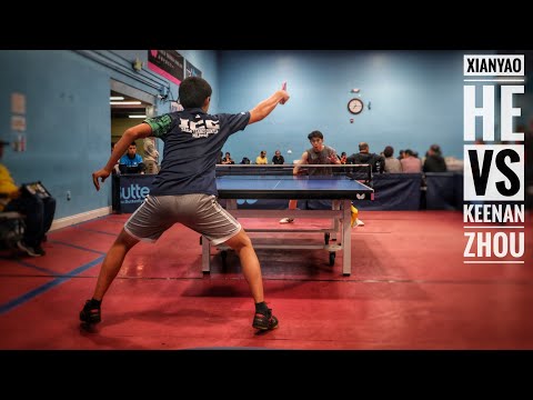 Xianyao He (2352) vs Keenan Zhou (2317) // Pacific Regional Championship U21 Finals