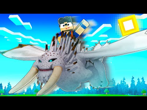 FIZ O BEBE DRAGÃO ALFA NASCER NO MINECRAFT