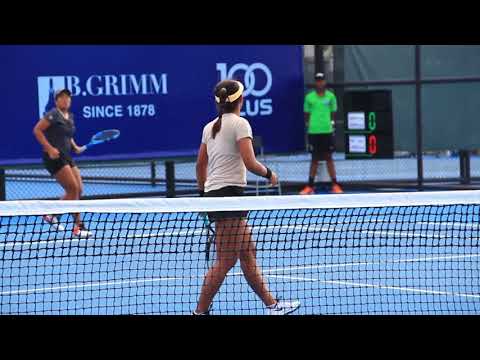 Kwan Yau NG/Saisai ZHENG defeat Tamachan /Watsachol WD SF #W25 Hua Hin