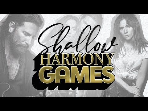 Sing Along in Harmony | “Shallow" by Lady Gaga & Bradley Cooper | Harmony Games with Justine Sounds